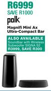 Polk Magnifi Mini AX Ultra Compact Bar