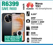 Huawei Nova Y91 4G Smartphone-Each