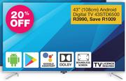 Skyworth 43" Android Digital TV 43STD6500