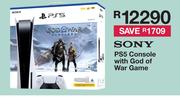 Sony PS5 Console With God Of War Game
