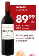 Muratie Melck’s Red-750ml