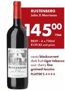 Rustenberg John X Merriman-6x750ml
