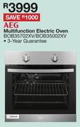 AEG 60cm Multifunction Electric Oven BOB35702XV/BOB35002XV