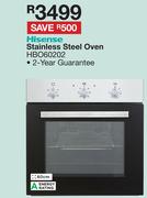 Hisense 60cm Stainless Steel Oven HBO60202