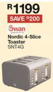 Swan Nordic 4 Slice Toaster SNT4G