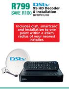 Dstv 9S HD Decoder & Installation RMIVHD10