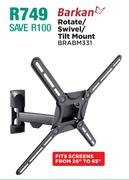 Barkan Rotate/Swivel/Tilt Mount BRABM331