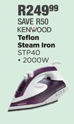 Kenwood Teflon Steam Iron STP40