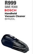 Bosch Handheld Vacuum Cleaner BHN20L