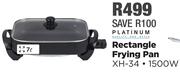 Platinum 7L Rectangle Frying Pan XH-34