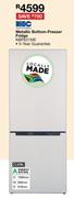 KIC 276Ltr Metallic Bottom-Freezer Fridge KBF631ME
