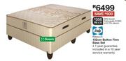Sealy 152cm Queen Bolton Firm Base Set