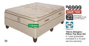 Sealy 152cm Queen Abington Pillow Top Base Set