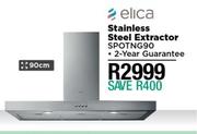 Elica 90cm Stainless Steel Extractor SPOTNG90