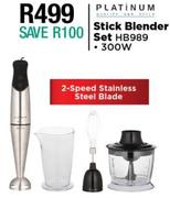 Platinum Stick Blender Set HB989
