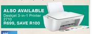 HP Deskjet 3 In 1 Printer 2710