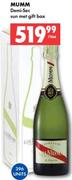 Mumm Demi-Sec Sun Met Gift Box-750ml
