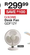 Goldair 30cm Desk Fan GDF12Y