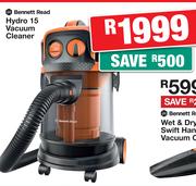 Bennett Read Hydro 15 Vacuum Cleaner