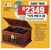 Volkano Turntable VK-3161-WD