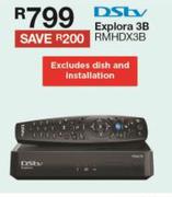 DStv Explora 3B RMHDX3B Excluding Dish