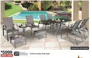 10 Piece Zodiac Patio Suite
