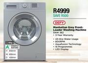 Defy 6kg Manhattan Grey Front Loader Washing Machine DAW382
