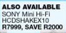 Sony Mini Hifi HCDSHAKEX10