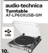 Pioneer DJ Audio Technica Turntable AT-LP60XUSB-GM-Each