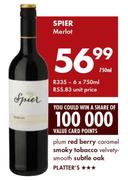 Spier Merlot-6x750ml