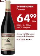 Zonnebloem Pinotage-750ml