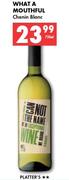 What A Mouthful Chenin Blanc-750ml