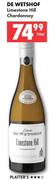 DE Wetshof Limestone Hill Chardonnay-750ml