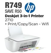 HP Deskjet 3 In 1 Printer 2710