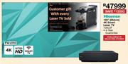 Hisense 100" (254cm) 4K Smart Laser TV 100L5F