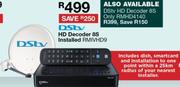 DSTV HD Decoder 8S Installed RMIVHD9