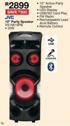 JVC 10" Party Speaker XS-N619PB