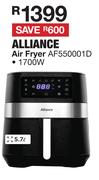 Alliance 5.7L Air Fryer AF550001D
