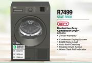 Defy 8Kg Manhattan Grey Condenser Dryer DTD320