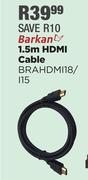 Barkan 1.5M HDMI Cable BRAHDM118/115