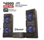 JVC Bluetooth DVD Hi-Fi System MX-N628B