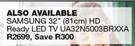 Samsung 32" (81cm) HD Ready LED TV UA32N5003BRXXA