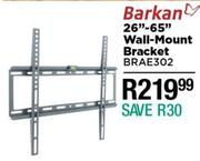 Barkan 26"-65" Wall Mount Bracket BRAE302