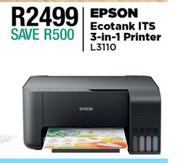 Epson Ecotank ITS 3 In 1 Printer L3110