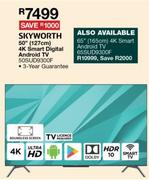 Skyworth 65" (165cm) 4K Smart Android TV 65SUD9300F