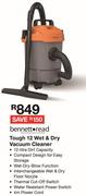 Bennett Read Tough 12 Wet & Dry Vacuum Cleaner