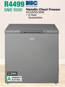 KIC 290L Metallic Chest Freezer KCG300/2ME