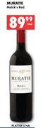 Muratie Melck’s Red-750ml