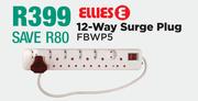 Ellies 12 Way Surge Plug FBWP5