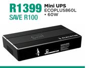 Elecstor 60W Mini UPS ECOPLUS860L